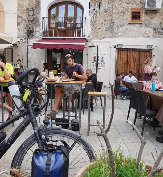 Bike touring Palermo