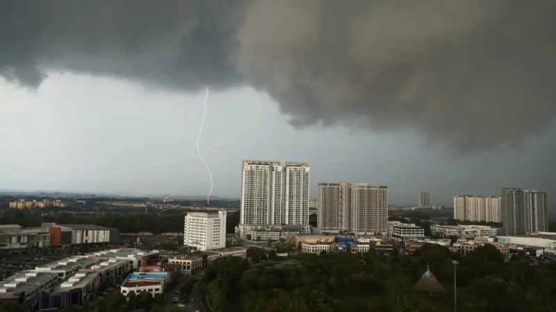 flinke storm in Johor Baru