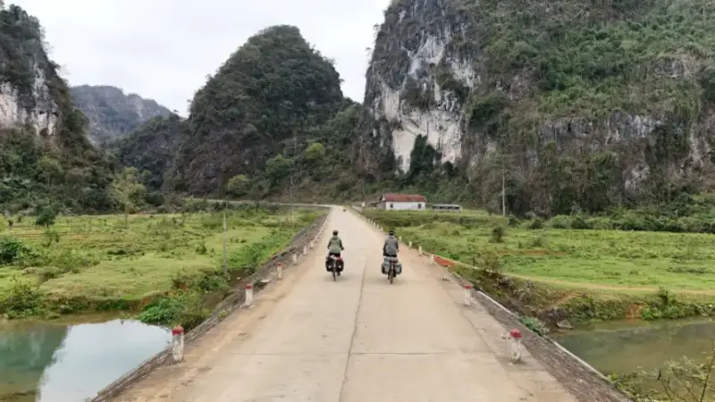 Fietsen in Vietnam